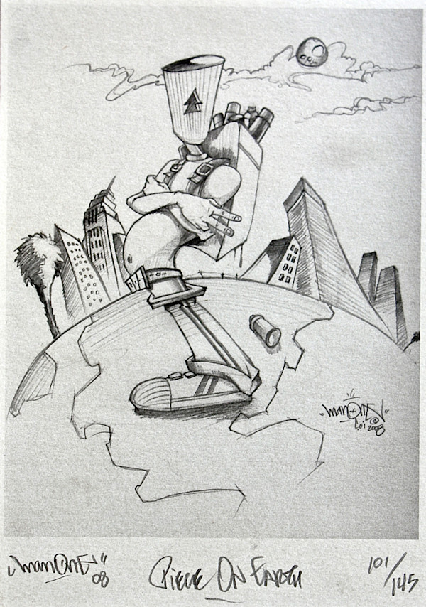 PIECE ON EARTH by Man One, Image 1.