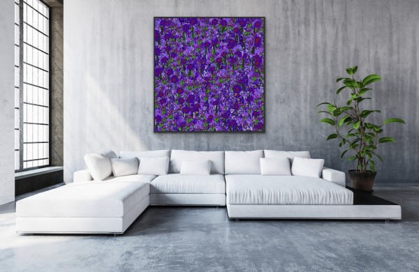 Field of Flowers, 3 by Kenneth Wilan