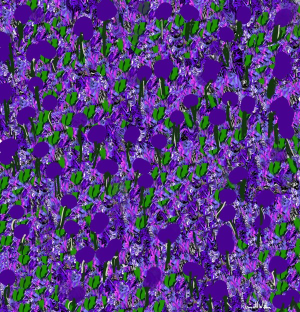 Field of Flowers, 2 by Kenneth Wilan