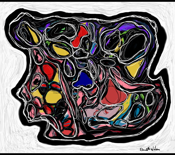 Woman, Head, Face by Kenneth Wilan
