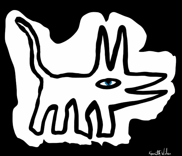Happy Dog, 1 by Kenneth Wilan
