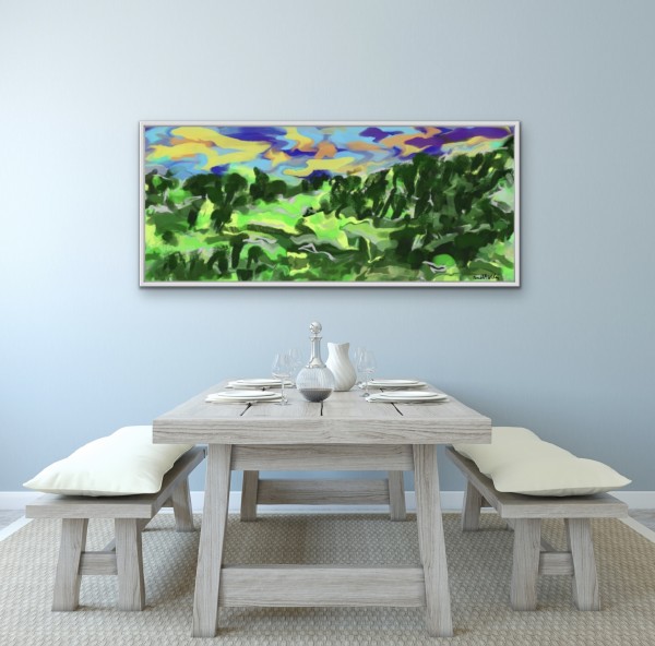 Farmland, Daylight, framed by Kenneth Wilan