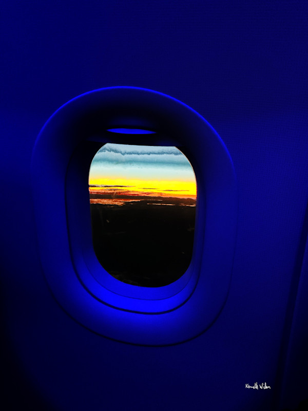 Window Seat Sunset by Kenneth Wilan, Image 1.