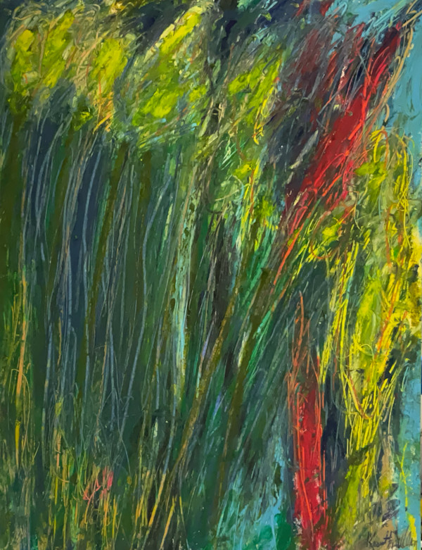 Tall Flowers by Kenneth Wilan