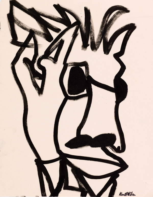 Face, 5 by Kenneth Wilan