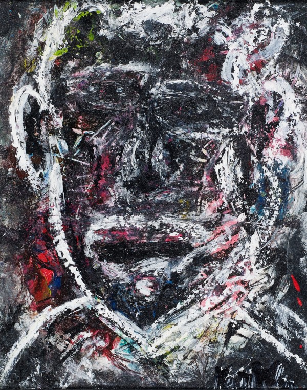 Portrait, Wavering Angst by Kenneth Wilan