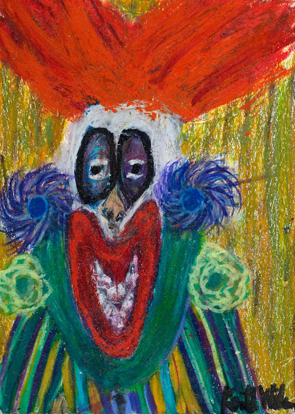 Grinning Clown, Image 1.