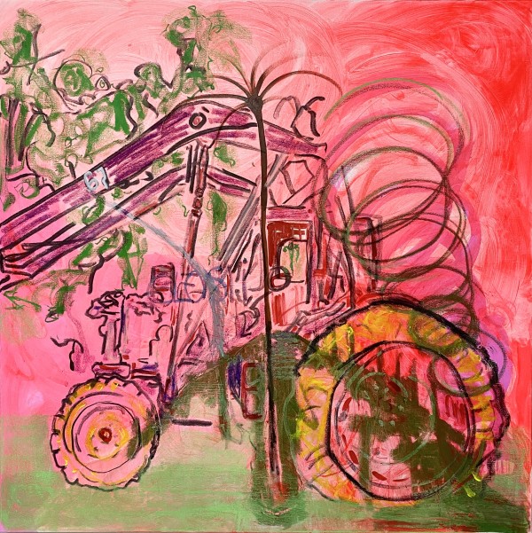 He Once Had A Shiny Red Tractor by Borg de Nobel