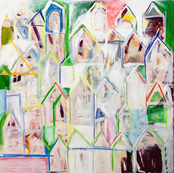 Criss Crossing The Town by Borg de Nobel