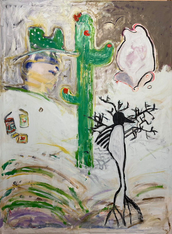 Cactus Hat & Silly Crow by Borg de Nobel, Image 1.