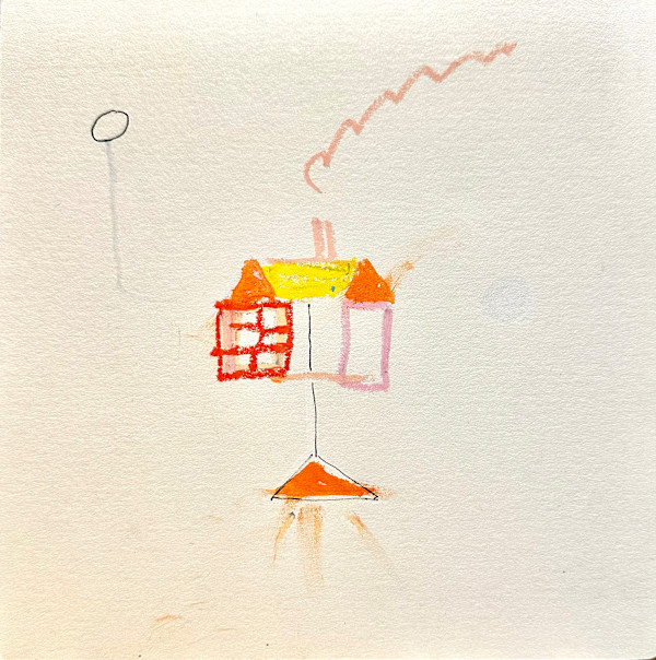 house on paper by Borg de Nobel, Image 1.