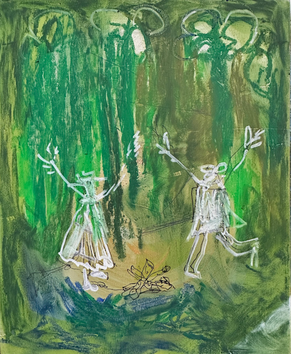 Around The Hearth by Borg de Nobel
