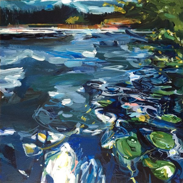 November Paddle at Lake McCarthy by Erica Dornbusch
