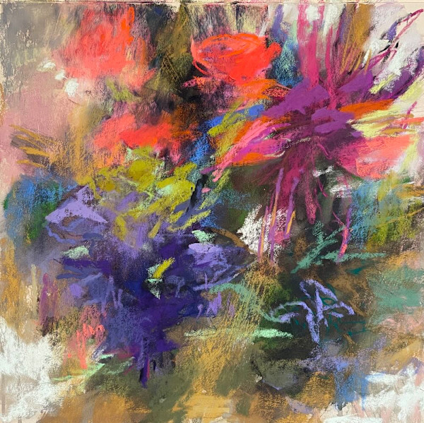 Roses and Iris by Debora L. Stewart