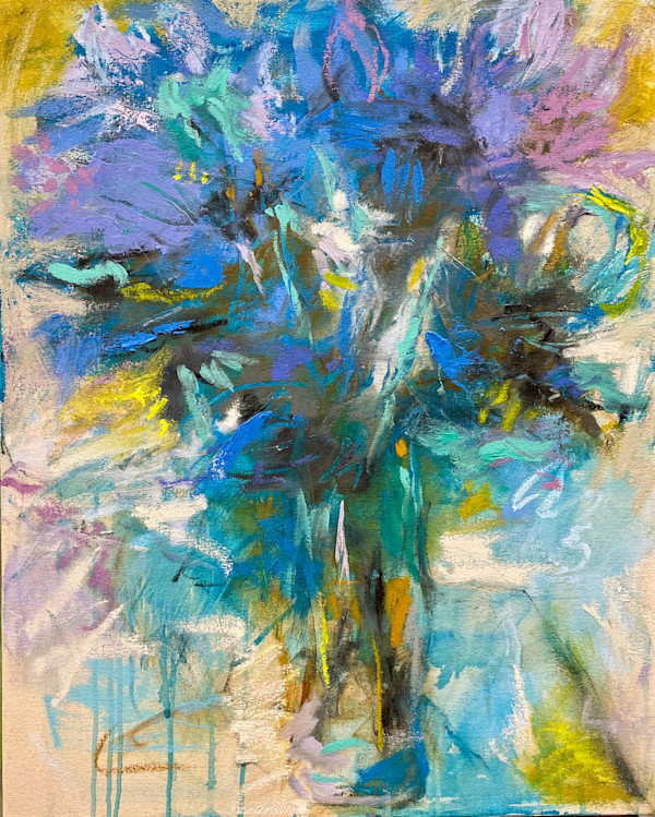 Blue Bouquet by Debora Stewart