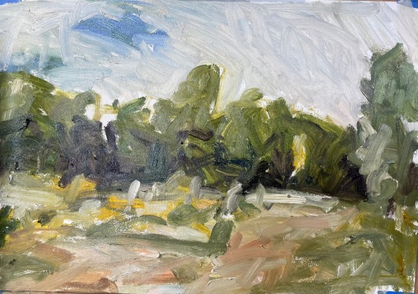 Mt Stromlo Landscape by Paul Rolfe