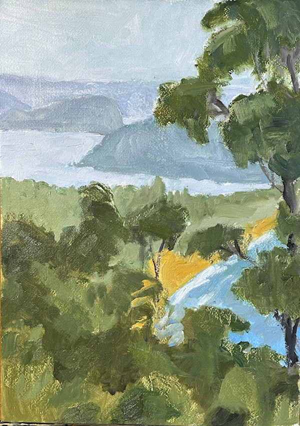 View to Lion Island by Paul Rolfe