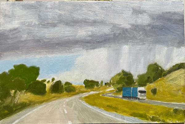 Down the highway near Yass by Paul Rolfe