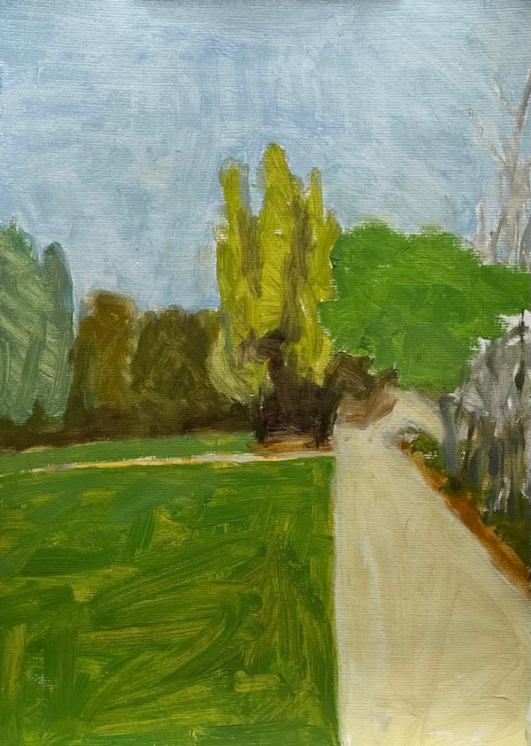 Ballast Point Park sketch by Paul Rolfe, Image 1.