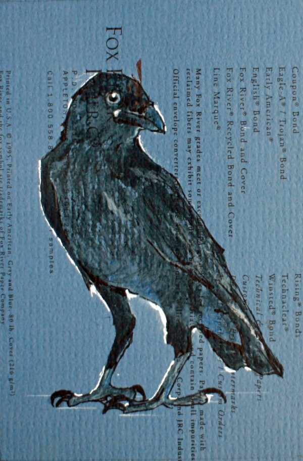 Fox River Crow #1 by Cara Lawson-Ball