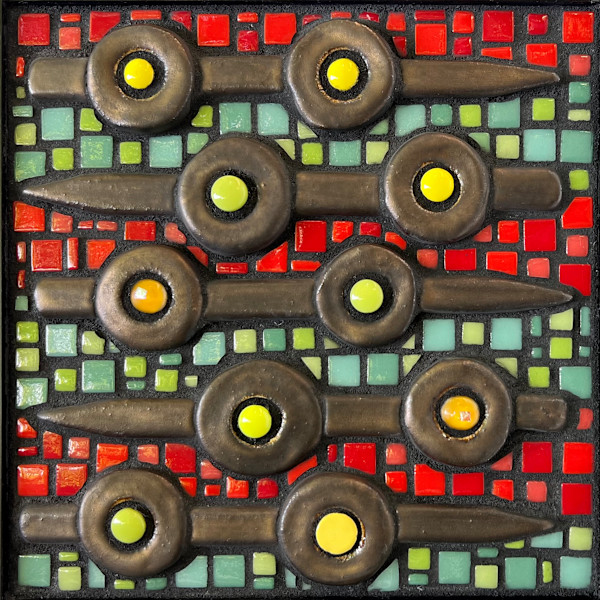 Retro Pattern - Spears by Carol Stirton-Broad