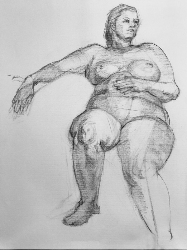 Figure study from life