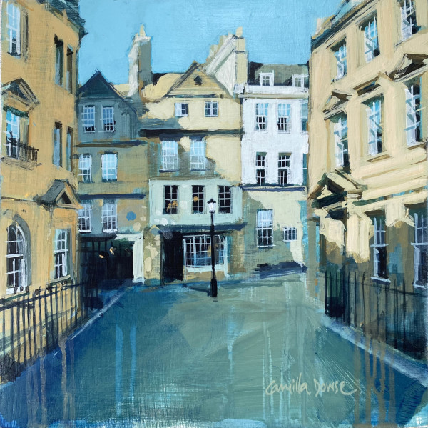 North Parade Passage from North Parade Buildings, Bath by Camilla Dowse