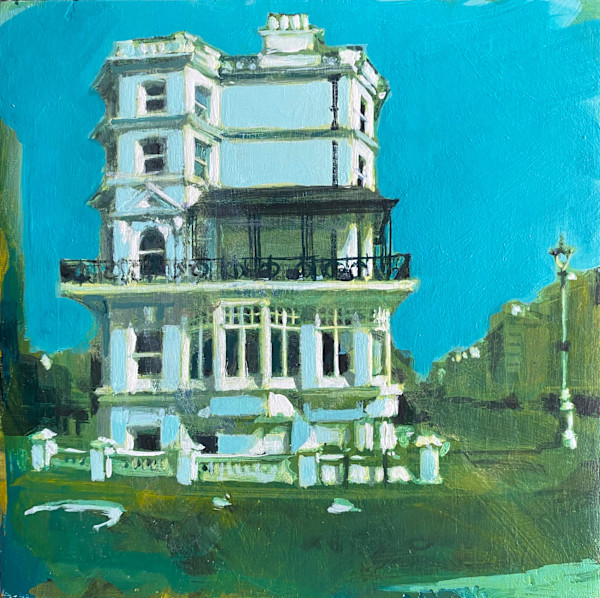 Corner of King's Esplanade and Medina Terrace, Hove (study II) by Camilla Dowse