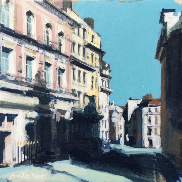 Spring Gardens, London (study) by Camilla Dowse