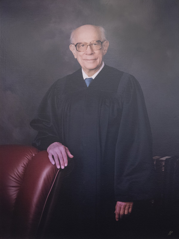 Portrait of Justice Clifford F. Brown by Stein