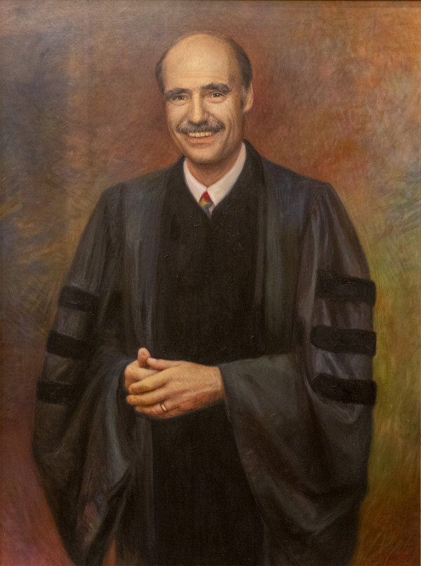 Portrait of Justice Herbert R. Brown by Jennifer Leslie