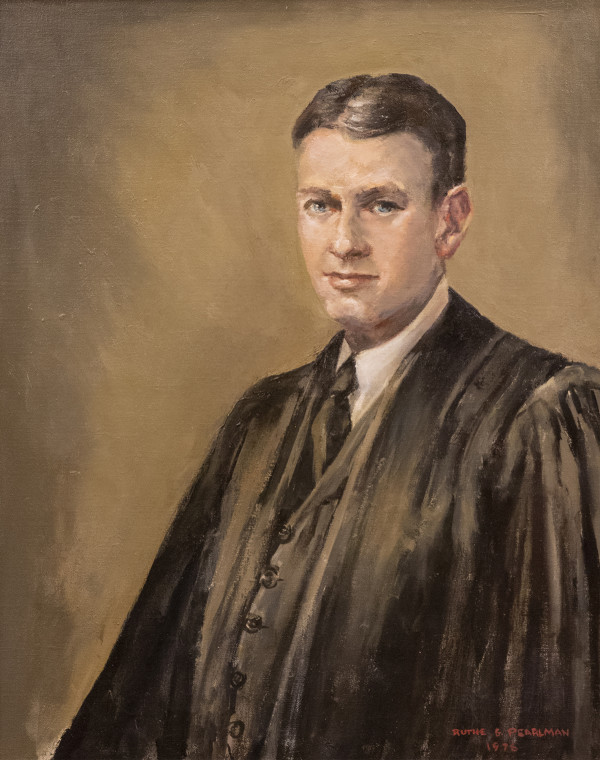 Portrait of Justice Robert Nestor Gorman by Ruthe G. Pearlman