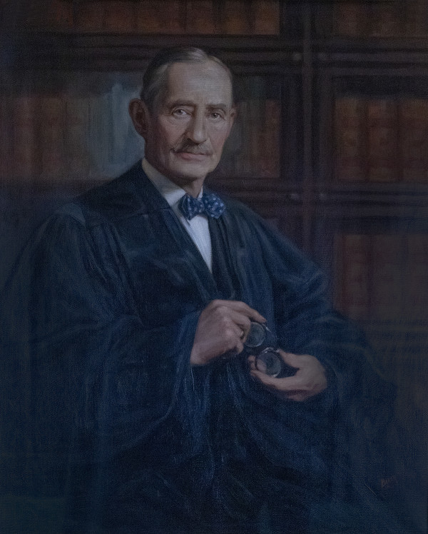 Portrait of Justice Thomas Alfred Jones by Baker