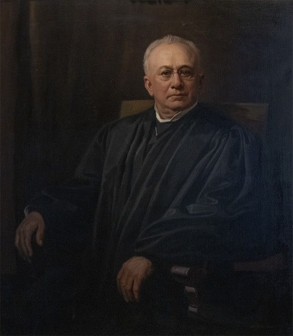 Portrait of Justice John A. Shauck by William J. Edmondson