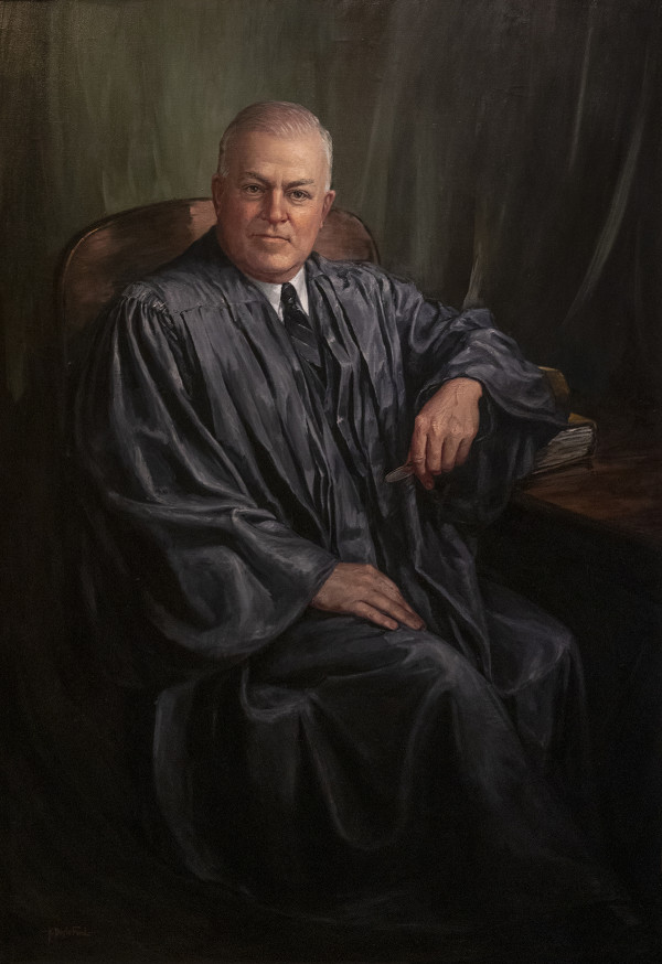 Portrait of Justice James G. Stewart by K. Doyle Ford