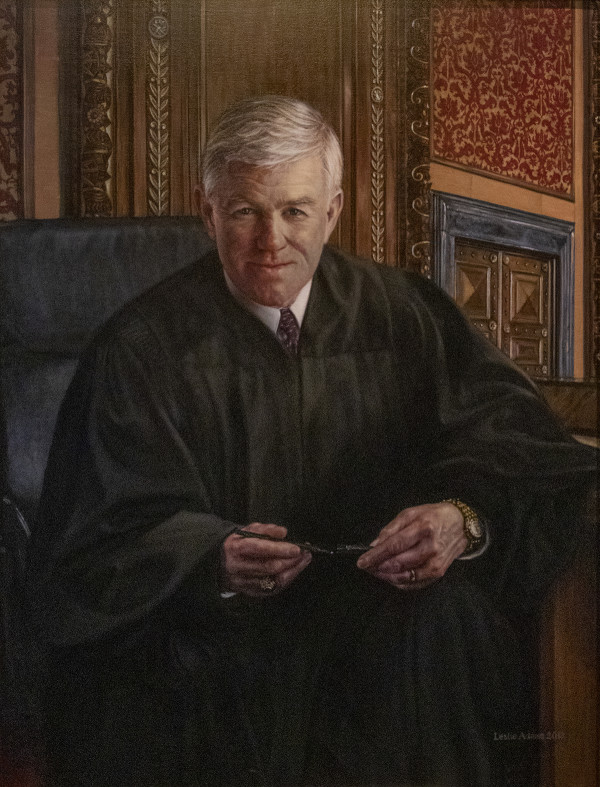 Portrait of Justice Francis E. Sweeney by Leslie Adams