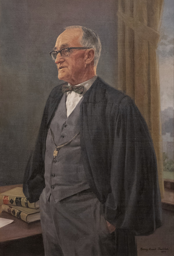 Portrait of Justice Kingsley A. Taft by Nancy Bunch Sheridan