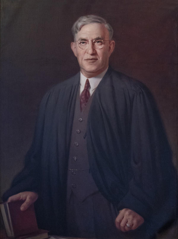 Portrait of Justice Roy Hughes Williams by Rolf Stoll