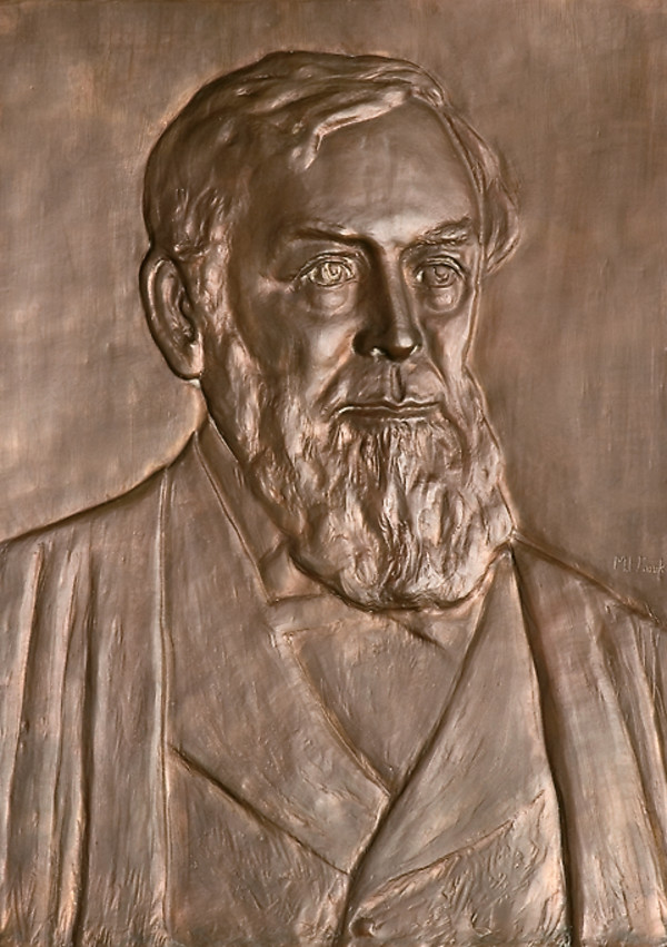 Bronze Portrait of Chief Justice Waite