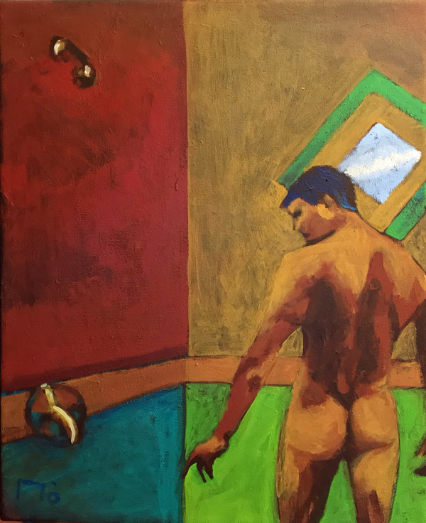 Man with Mirror