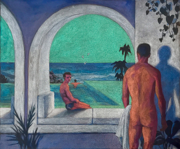 L’invité (The Guest) by Monique Crepault, Image 1.