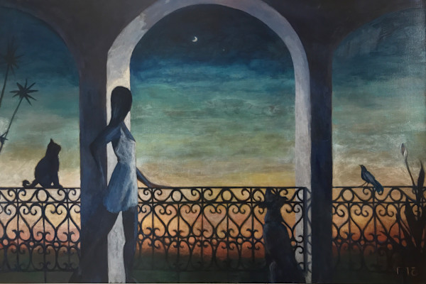 Moon Serenade by Monique Crepault