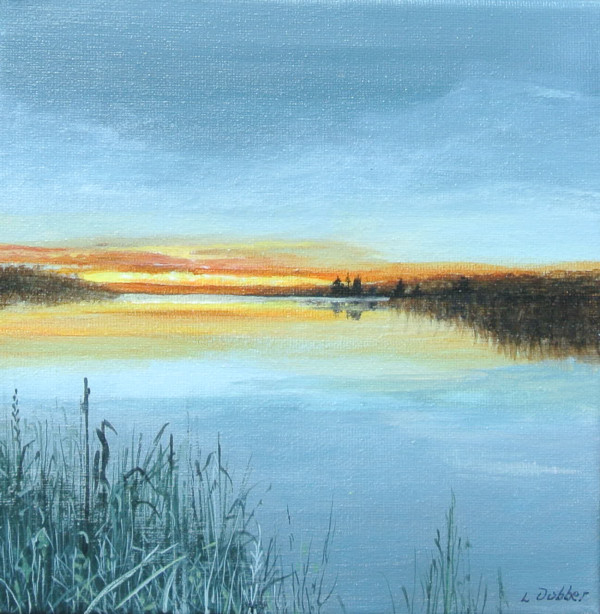 Renatos Lake by Lois Dubber