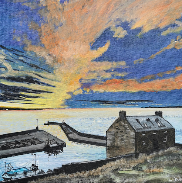 Twighlight in the Broch by Lois Dubber