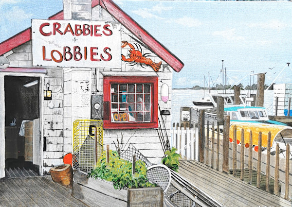 Seafood Shack by Lois Dubber