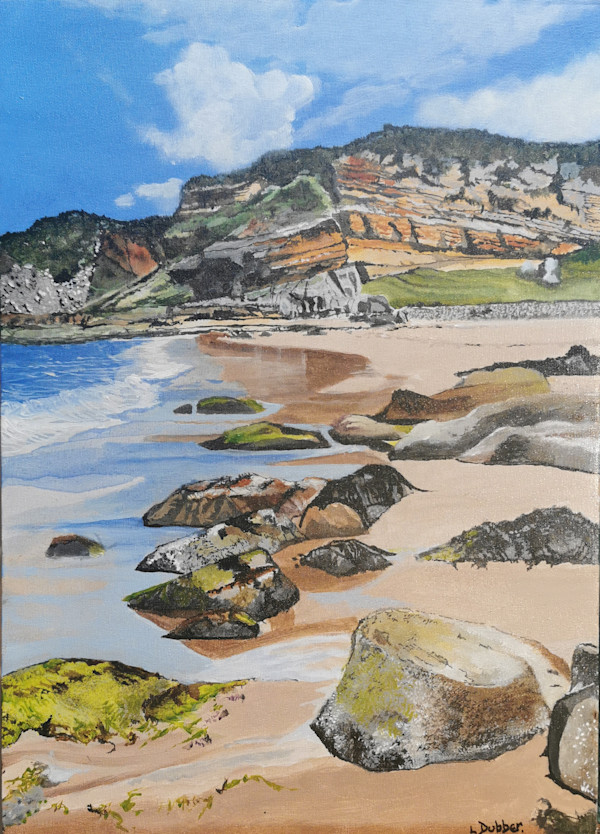 Hopeman Cove by Lois Dubber