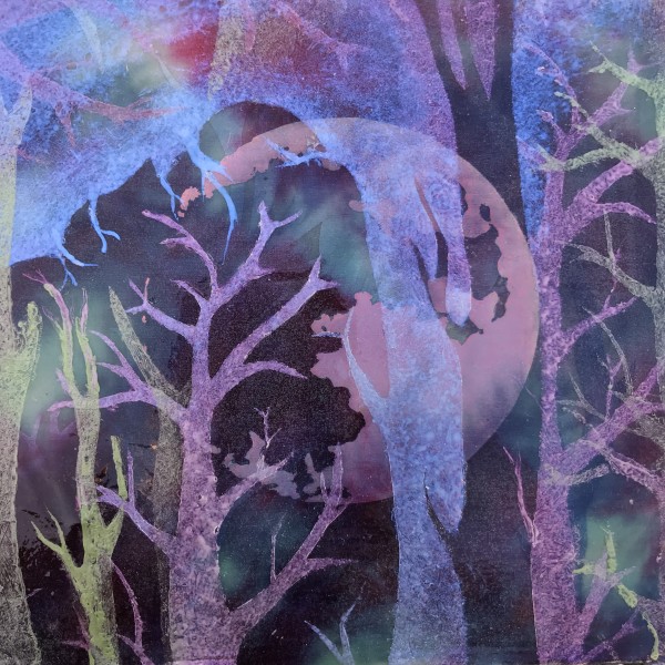 Moonlight Through the Trees by kirstin ilse