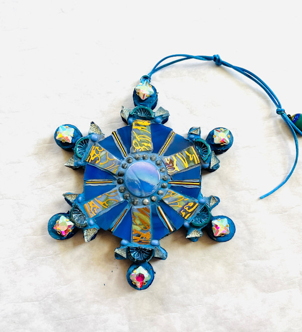 Blue Snowflake by Corinne McKeown
