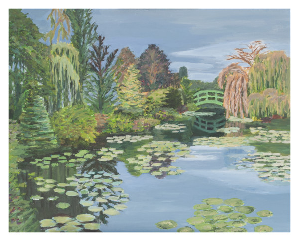 Water Lilies of Giverny by Josh Miller Art Studios 