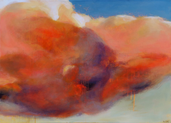 Sunset Cloud / Saulrieta mākonis by Ilze Egle